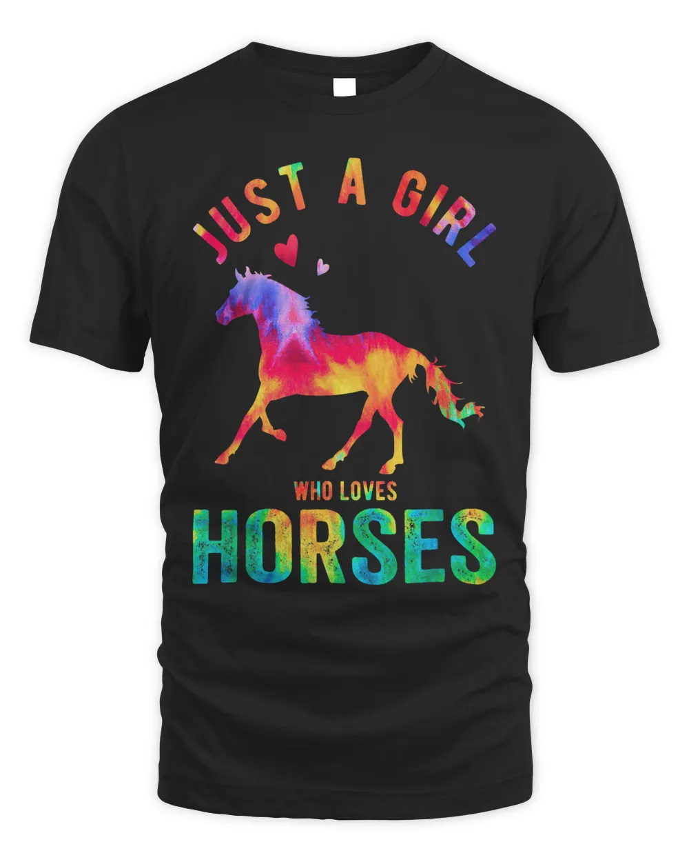 Just A Girl Who Loves Horses Horse Lover Funny Horse