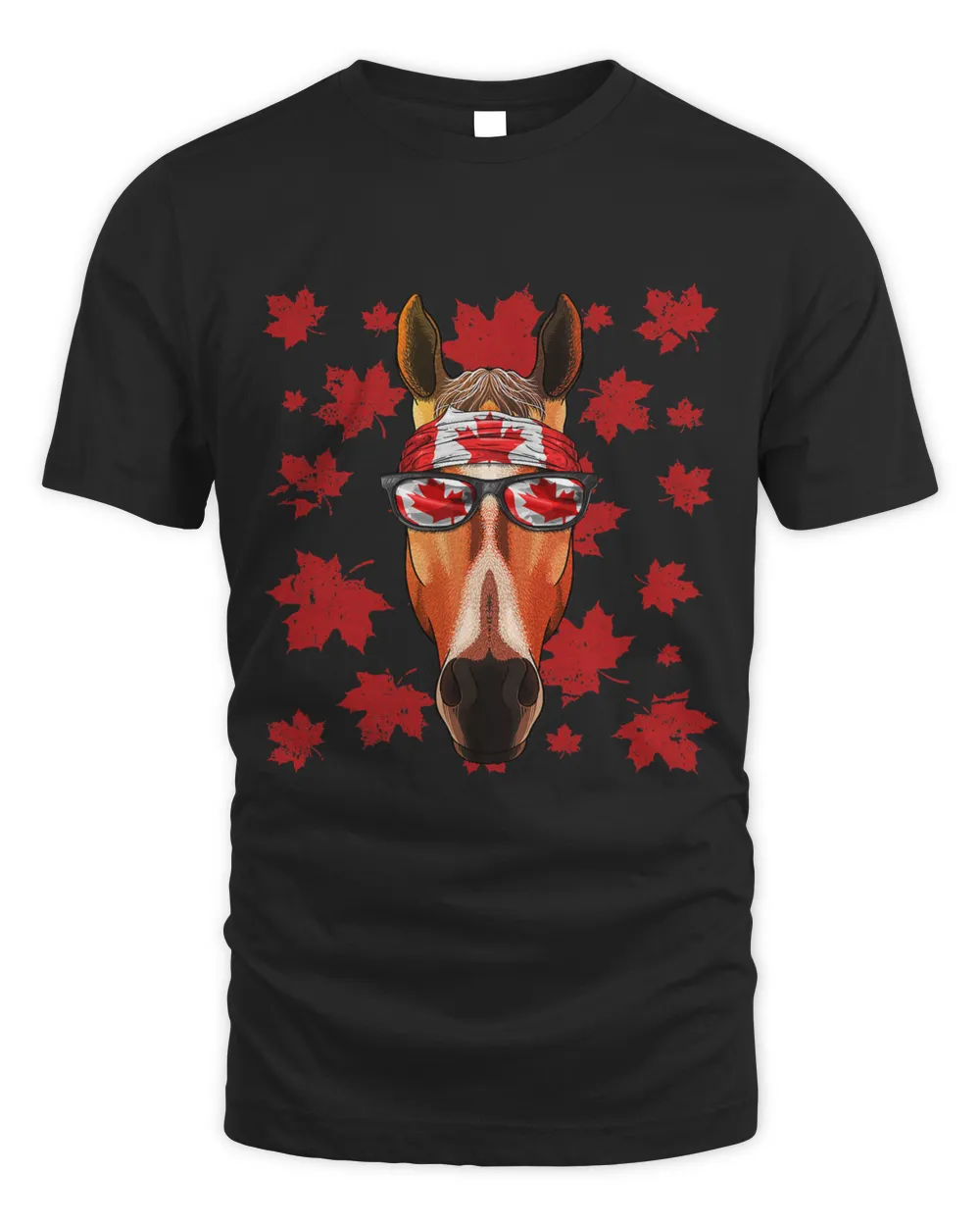 Canadian Horse Patriotic Canada Flag Maple Leaf Pride 30