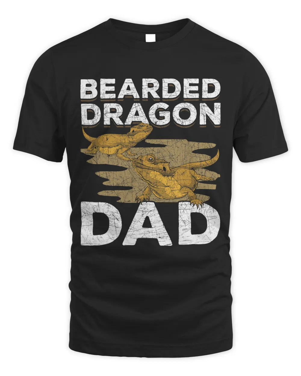 Mens Bearded Dragon Dad Lizard Reptile Fathers Day Bearded Dragon
