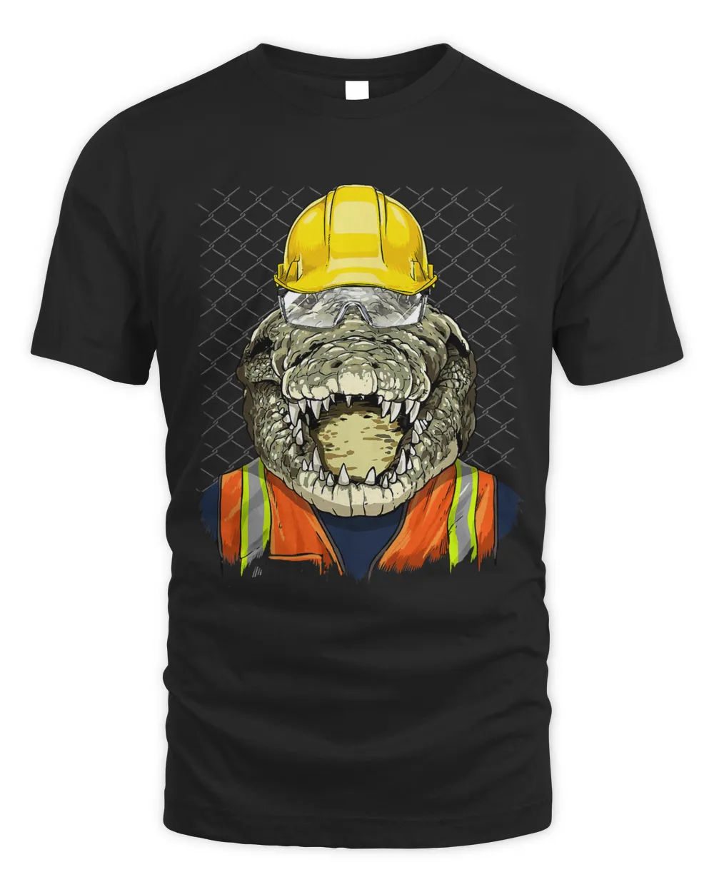 Crocodile Construction Worker Reptile Crocodile Alligator 240