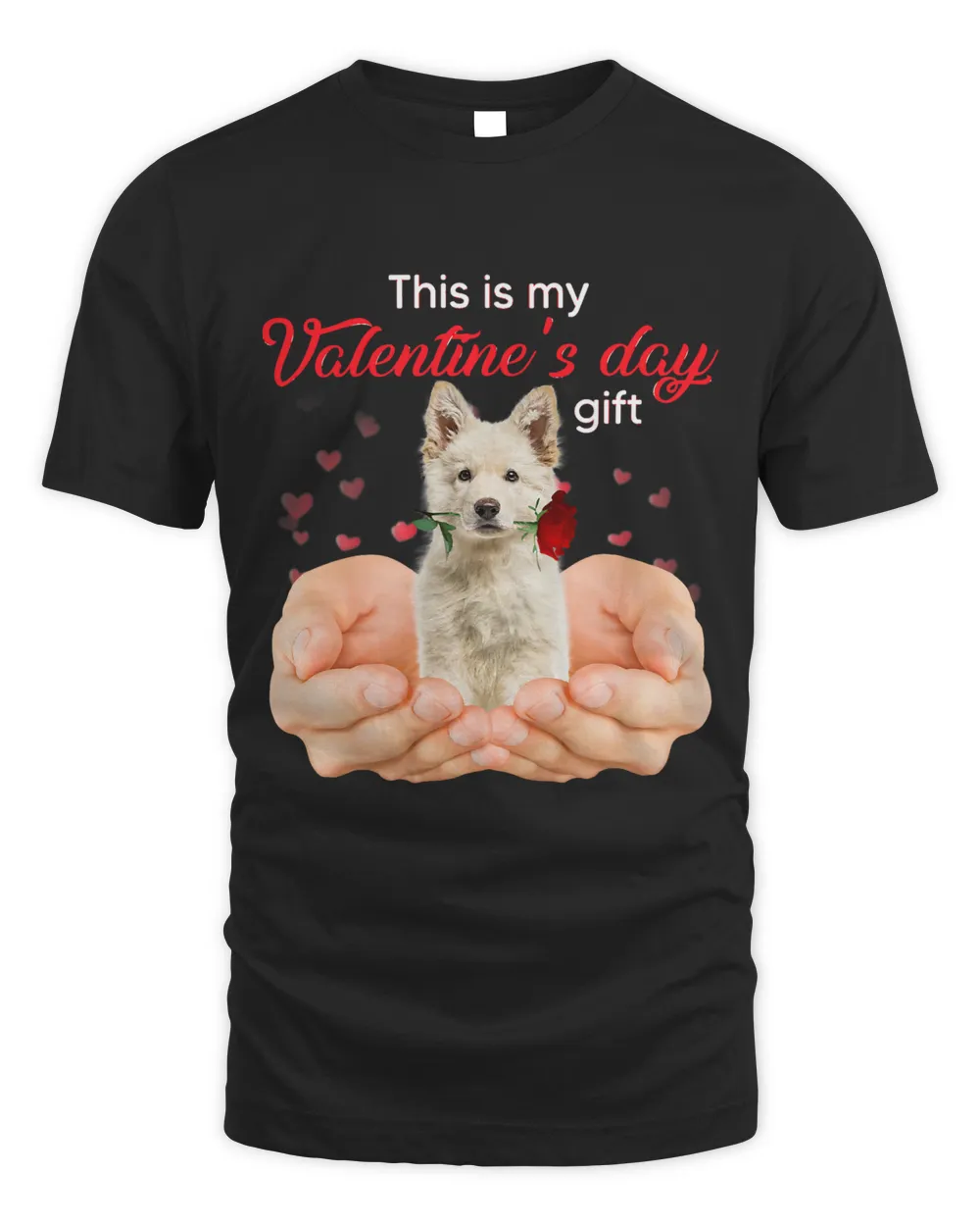 Cute Berger Blanc Suisse This Is My Valentines Day Pajama