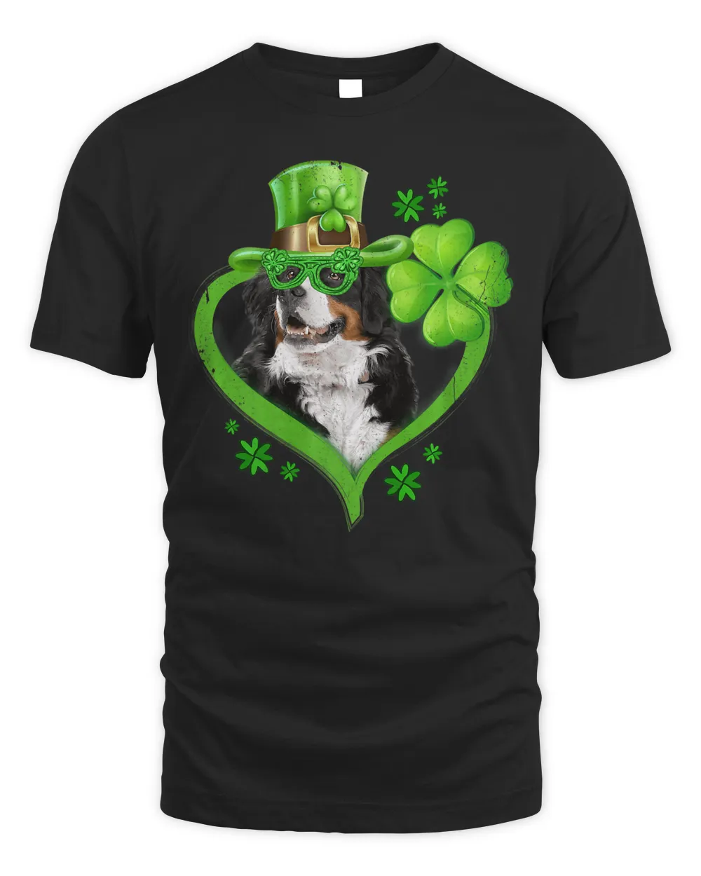 Irish Bernese Mountain Dog Love Shamrock St.Patrick's Day Premium T-Shirt