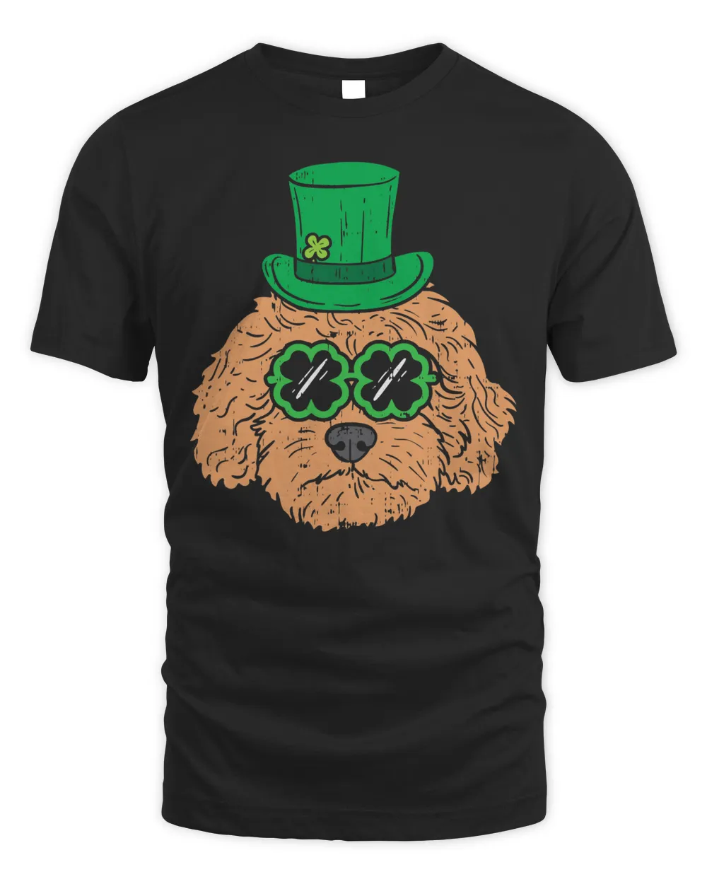 Irish Goldendoodle Doodle Dog Funny St Patricks Day Pet Gift T-Shirt