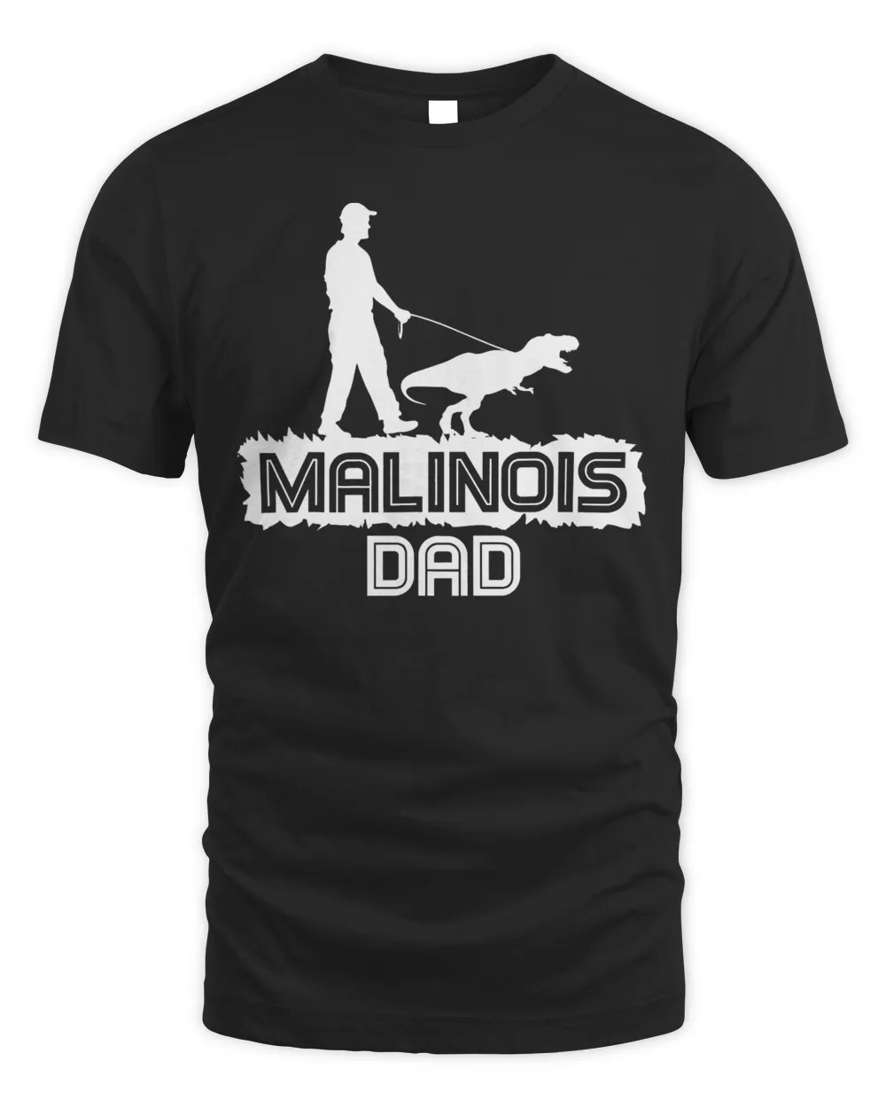 Belgian Malinois Rescue Lovers  Belgian Malinois Dad T-Shirt