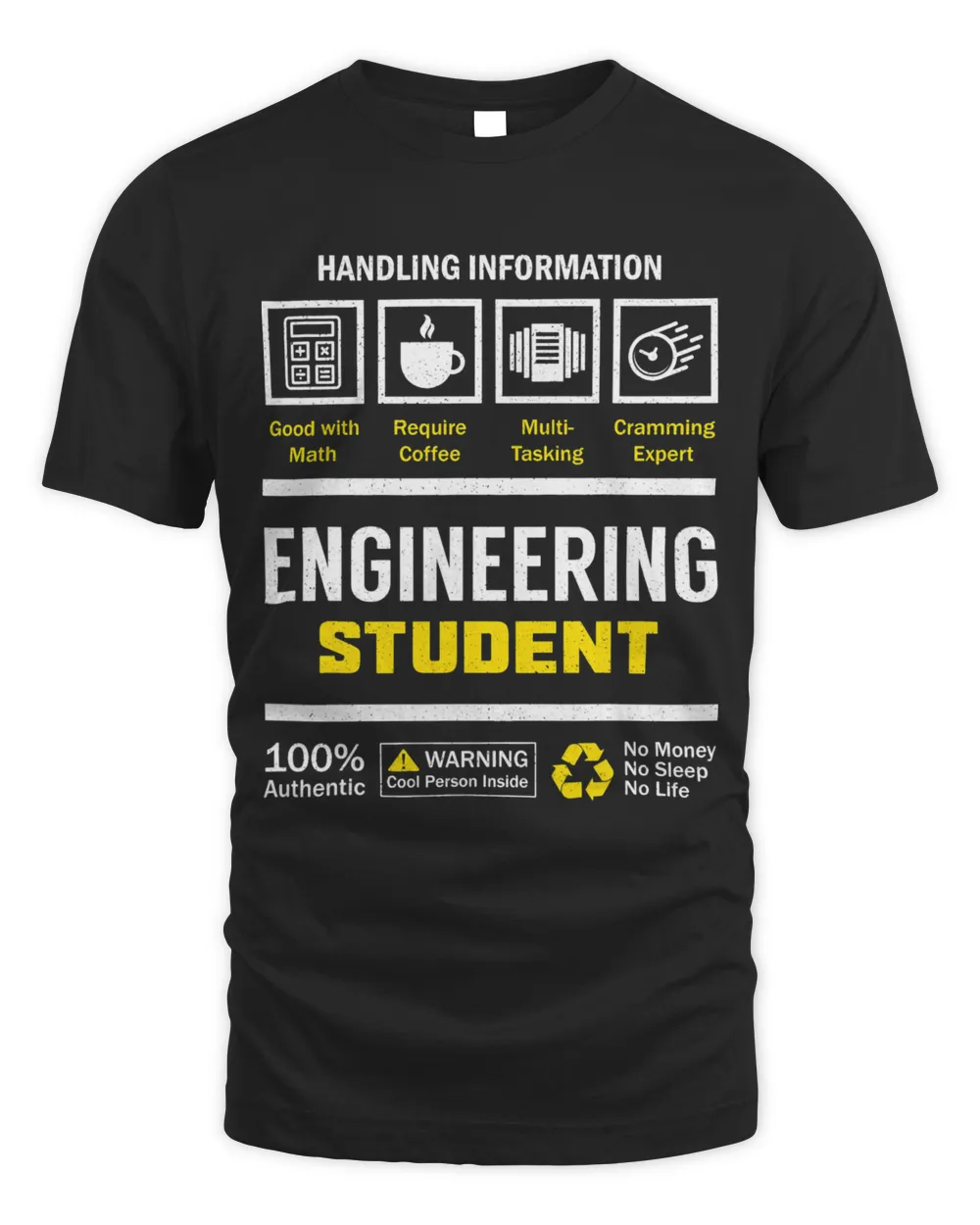 Engineering Student Coffee Math Cool Students Gift