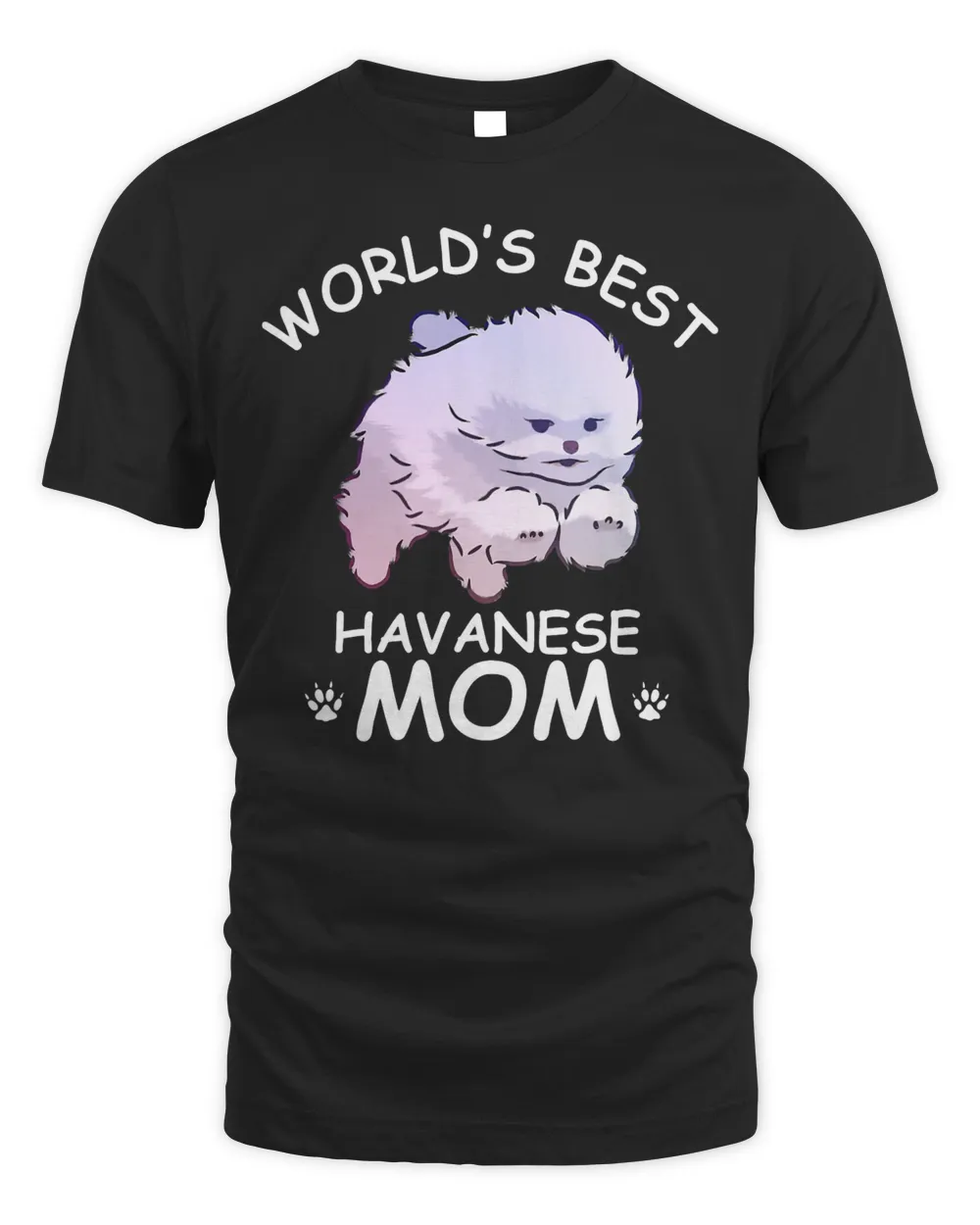 World's Best Havanese Mom Funny Mamadog Dog Lover Cute Gift T-Shirt