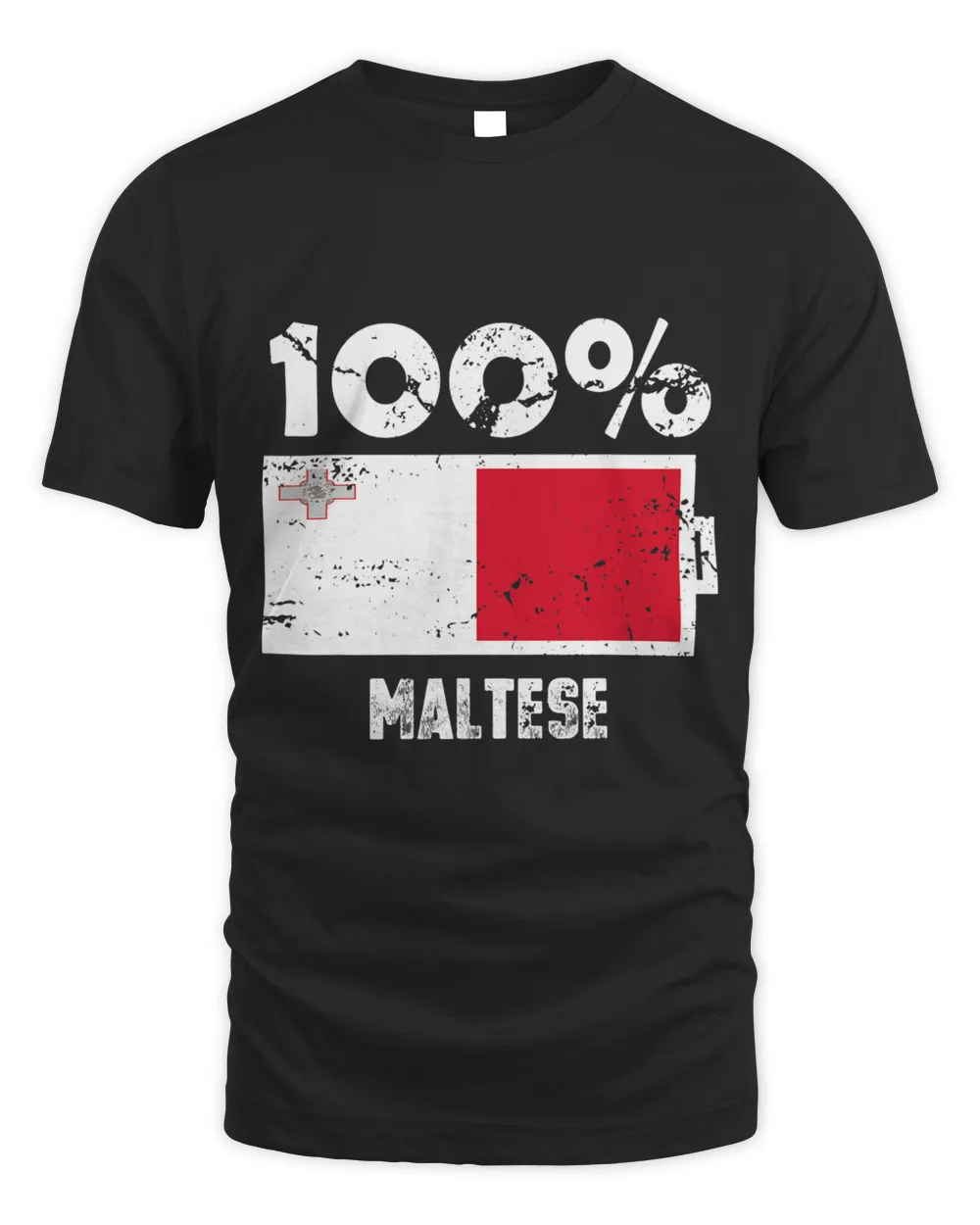 Malta Flag Support 100 Maltese Battery Power