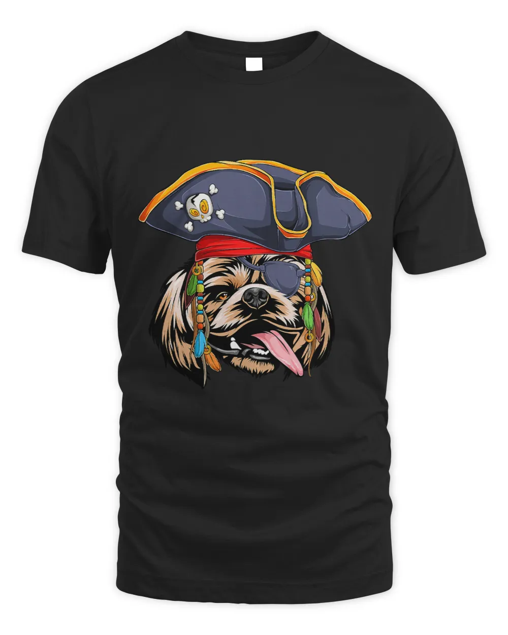 Shih Tzu Pirate Funny Chrysanthemum Dog 47