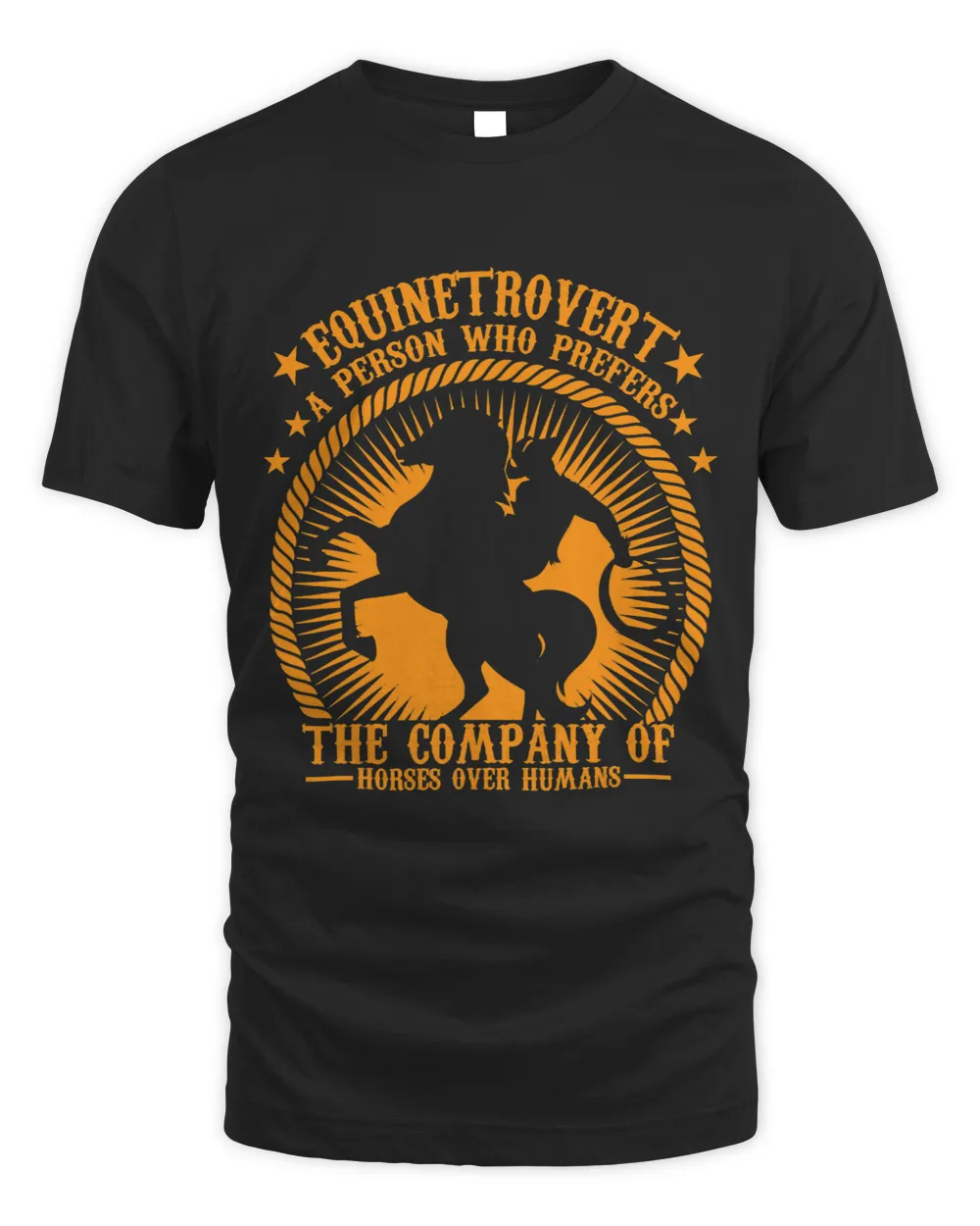 Equinetrovert A Person Who Prefers The Company Of Horses