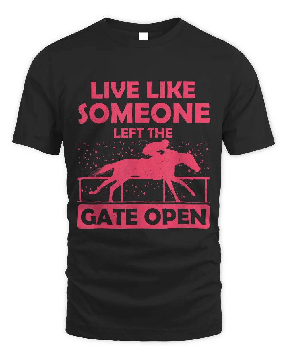 Cute Girls Horses Quote Live like someone left the Gate open
