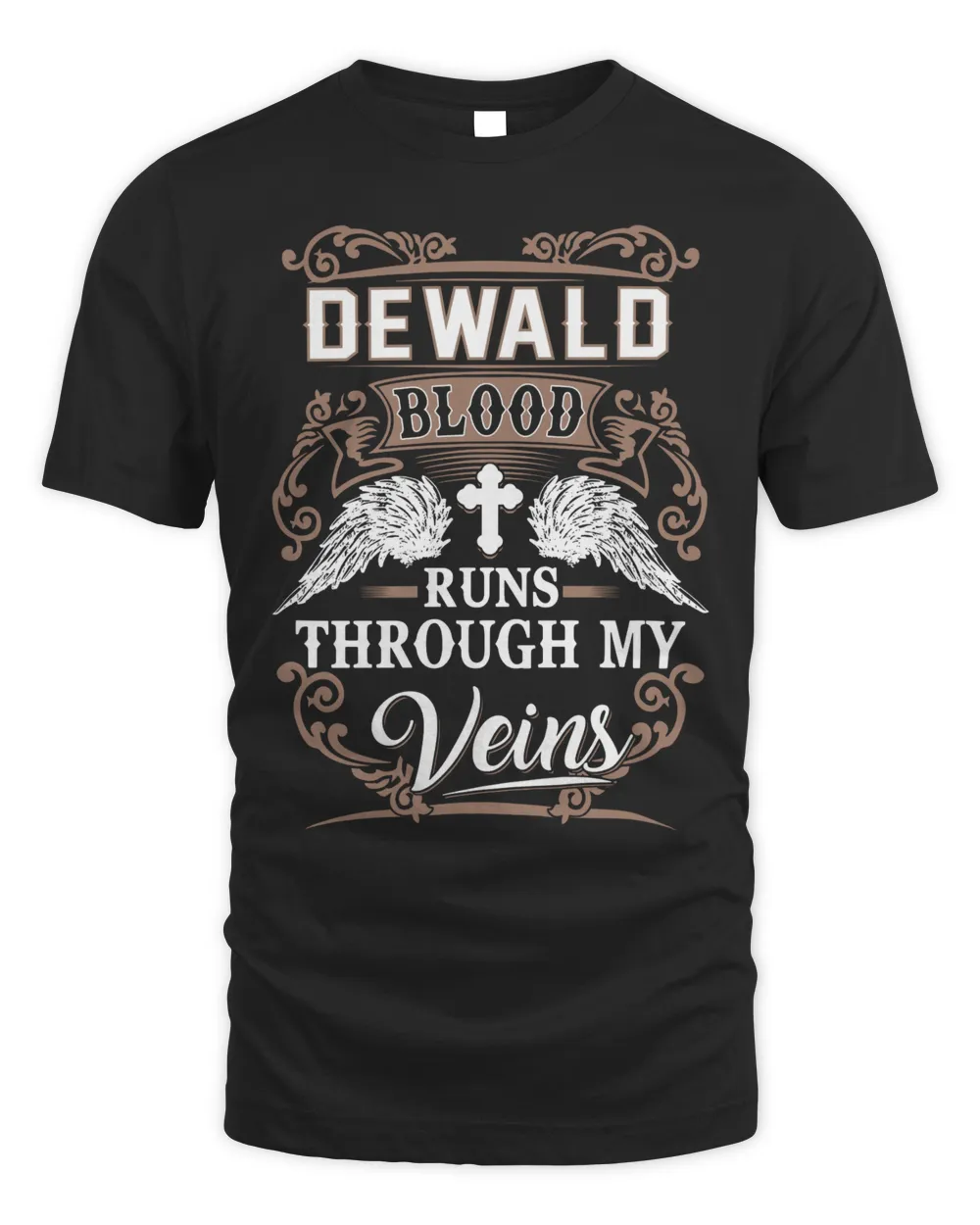 DEWALD Unisex Standard T-Shirt black s