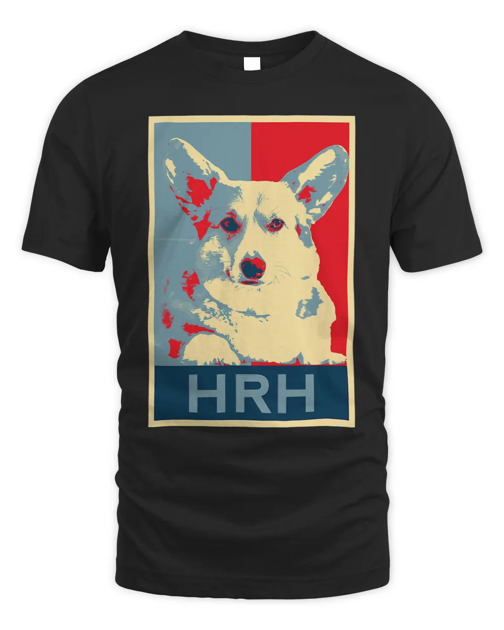 Corgi Dog Corgis Queen Pop Art Her Royal Highness HRH 212