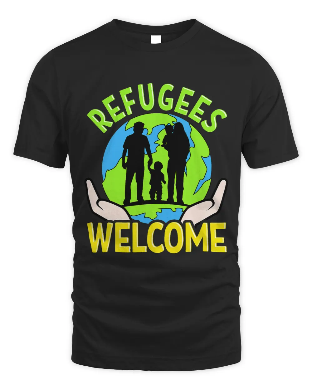 Refugees Welcome Pro Immigrant Liberal Family Anti War
