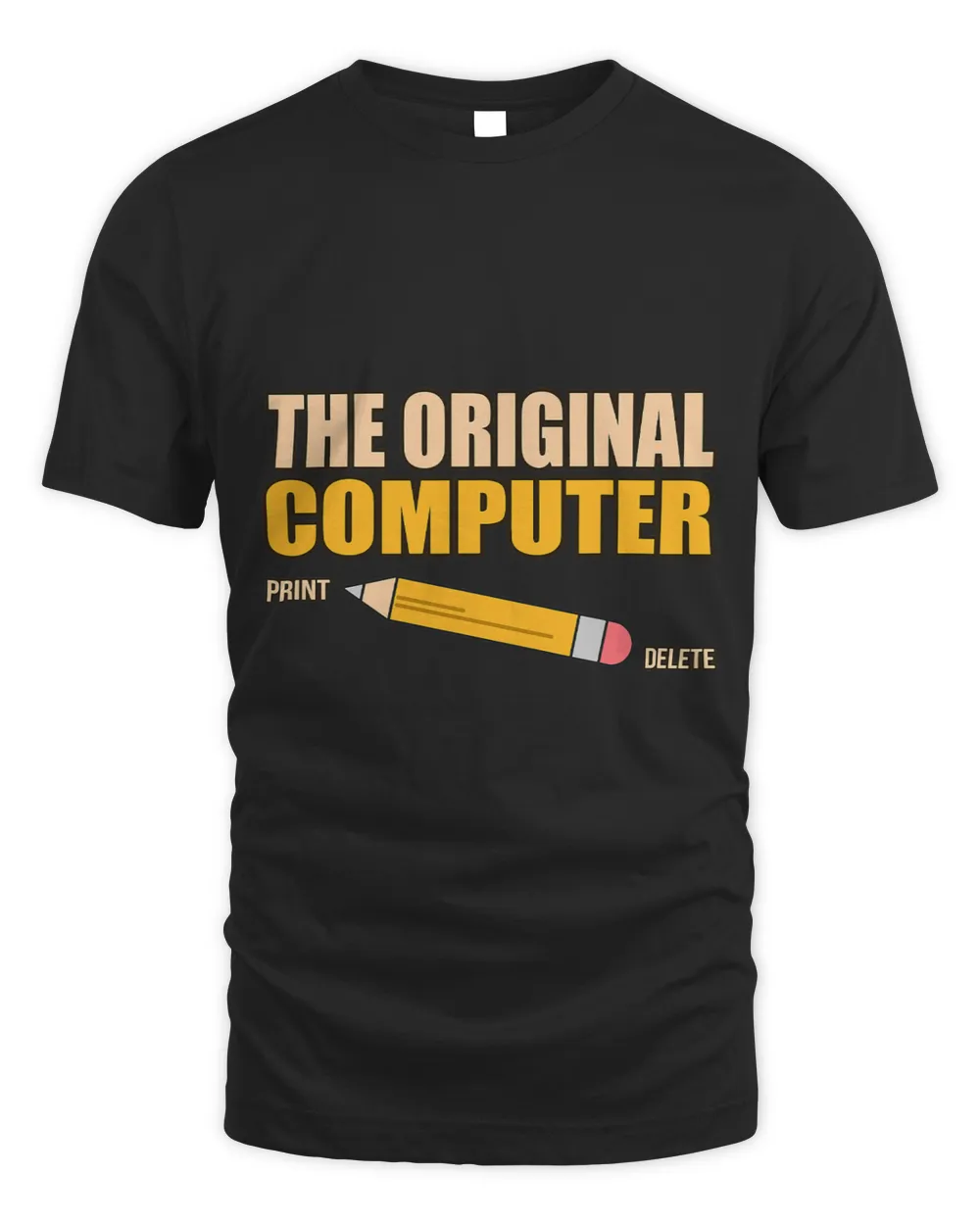 Original Computer IT Tech Software Programmer Geek Graphic Unisex Standard T-Shirt black s