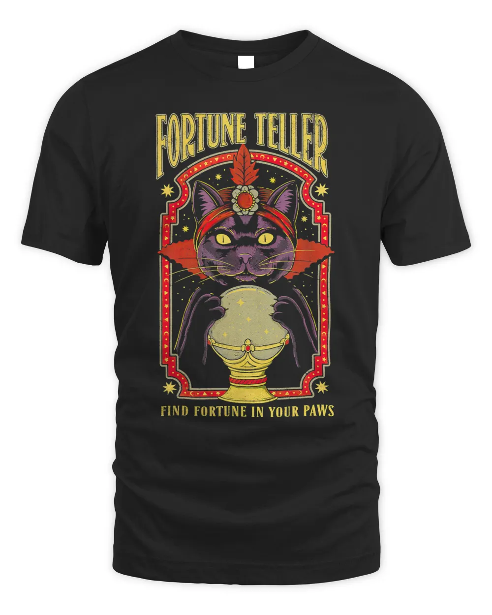 Fortune Teller Black Cat Find Fortune In Your Paw
