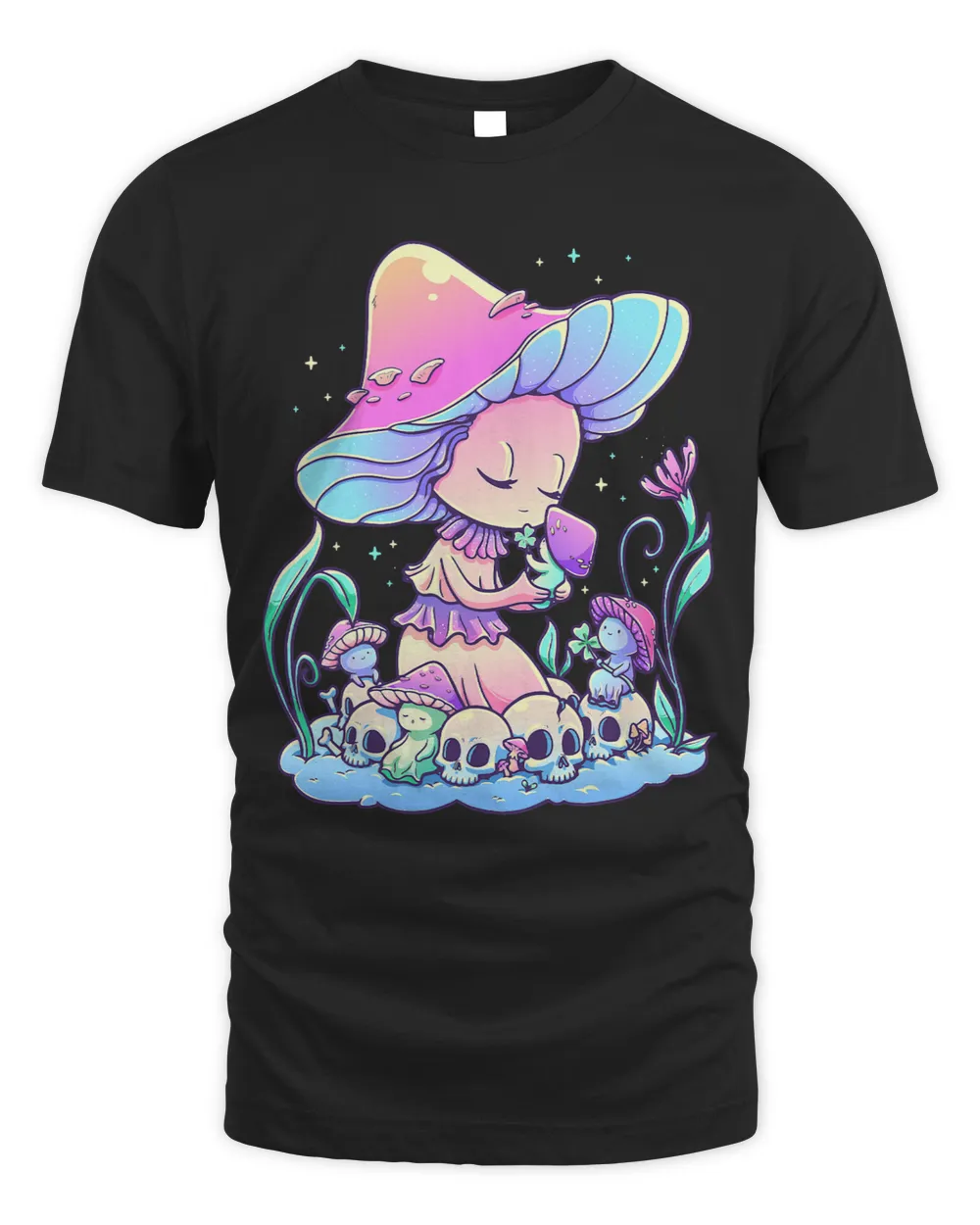 Pastel Goth Mushroom Fairy Aesthetic Fairycore Gothic Kawaii