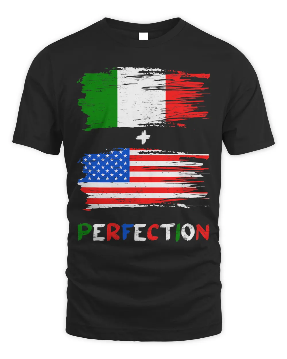 Italy America Italian American Flag Perfection Football USA