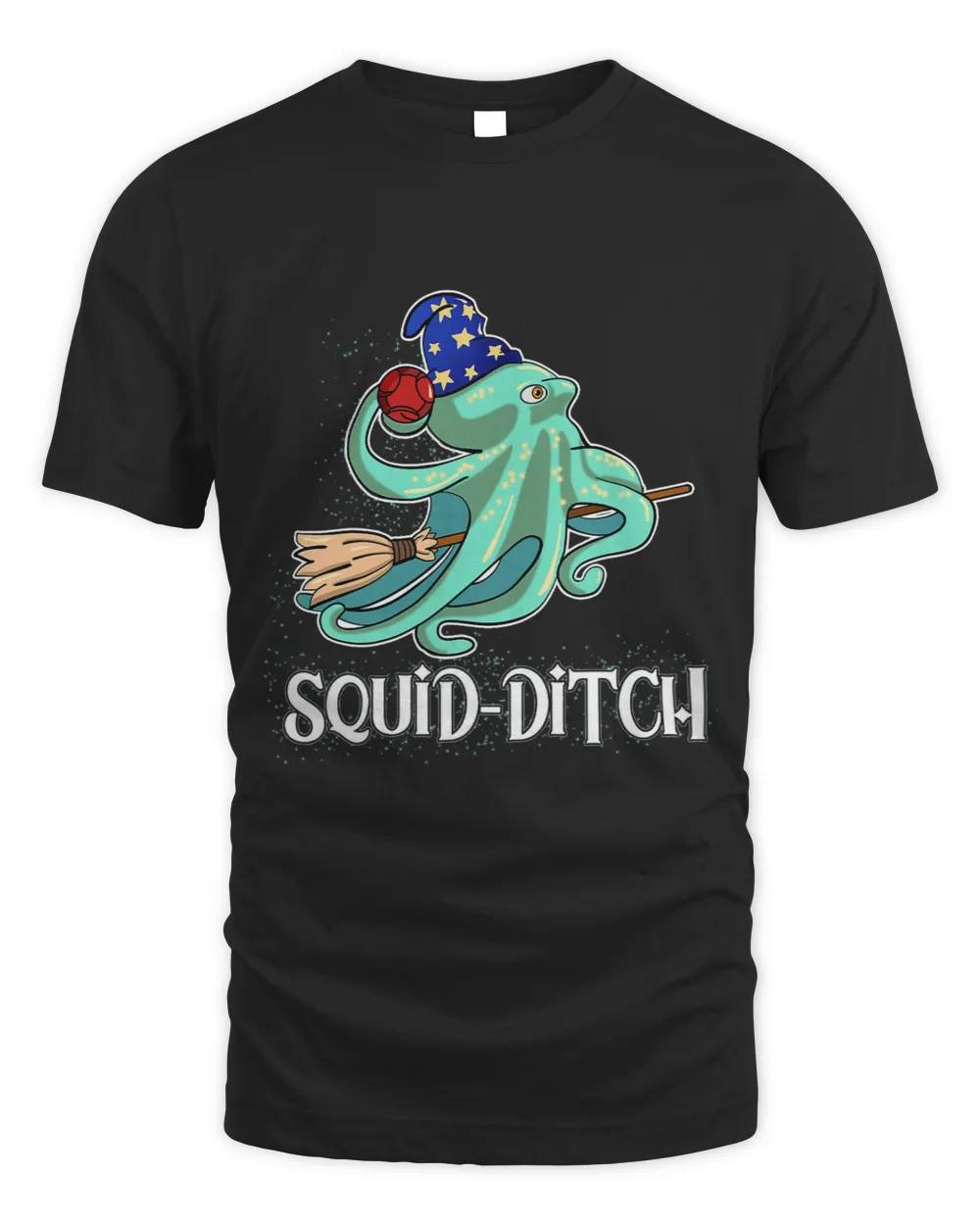 SquidDitch On A Broom Magical Octopus Costum