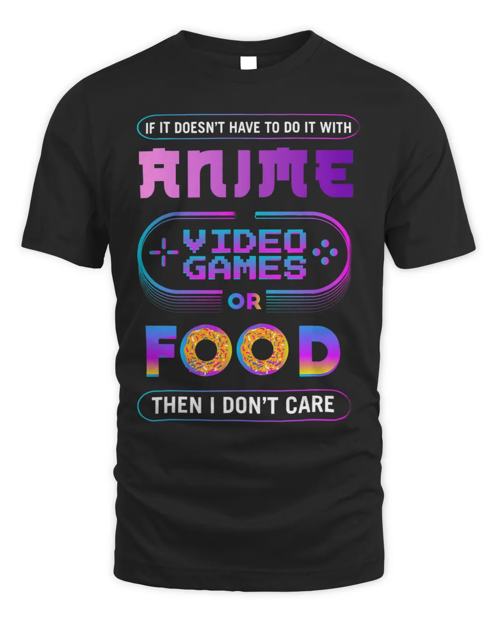 Funny anime video games and food present for girls gamers