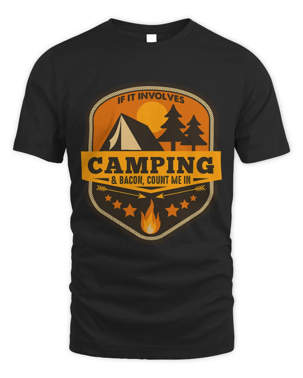 If It Involves Camping Bacon Count Me
