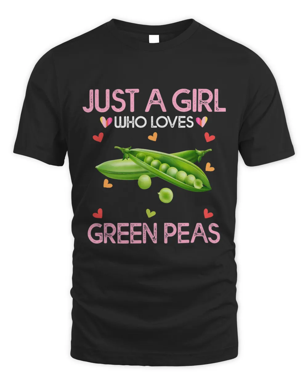 Green Pea Shirt For Women Just A Girl Who Loves Green Peas