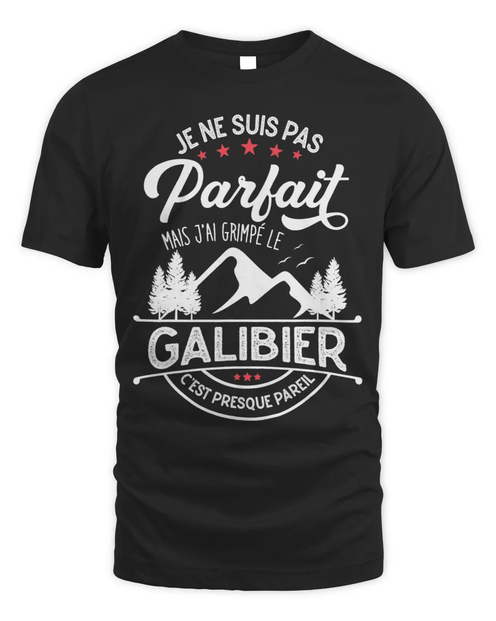 Ascencion Du Galibier Gift Cycling Humor