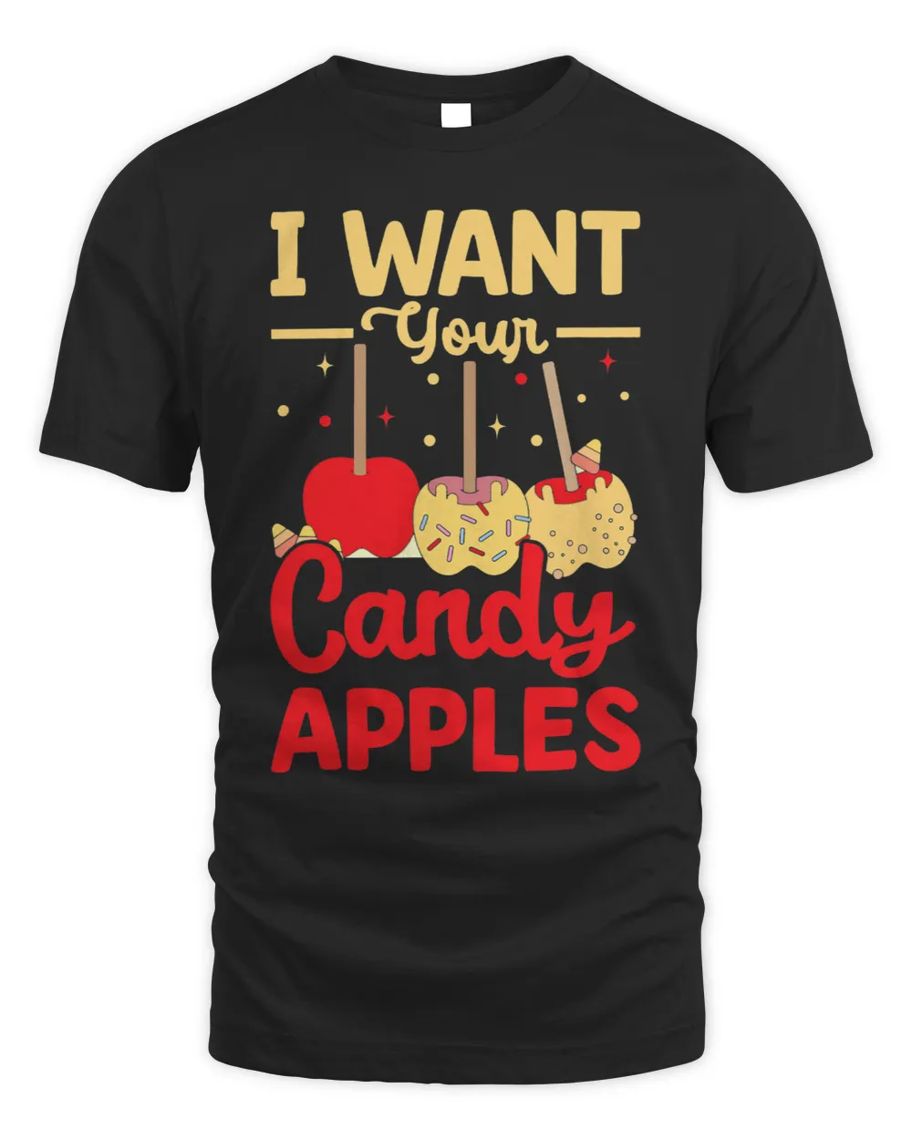 I Want Your Candy Apples Fruit Cute Fruit Eater Basket Picke