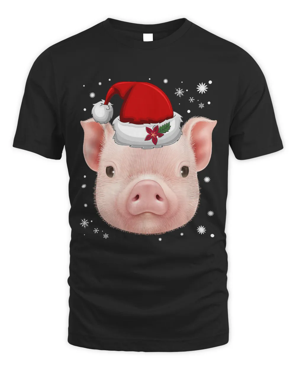 Merry Pigmas Funny Christmas Santa Pig Lover Farmer 43