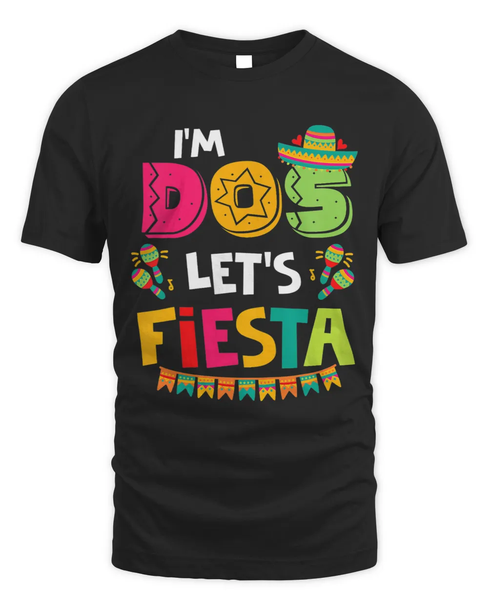 Im Dos Lets Fiesta Tacos Mexican Sombrero Cinco De Mayo 3
