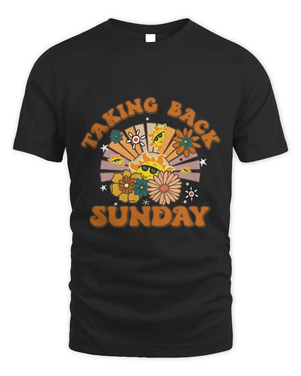 Retro Sunshine Cute Floral Taking Back Sunday