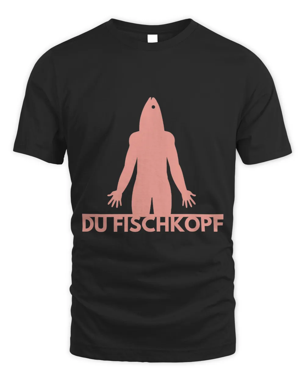 Du Fischkopf Insulation Funny Gift Idea Human Fish