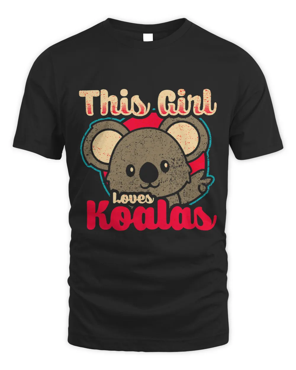 This Girl Loves Koalas Cute Womens Koala Bear2