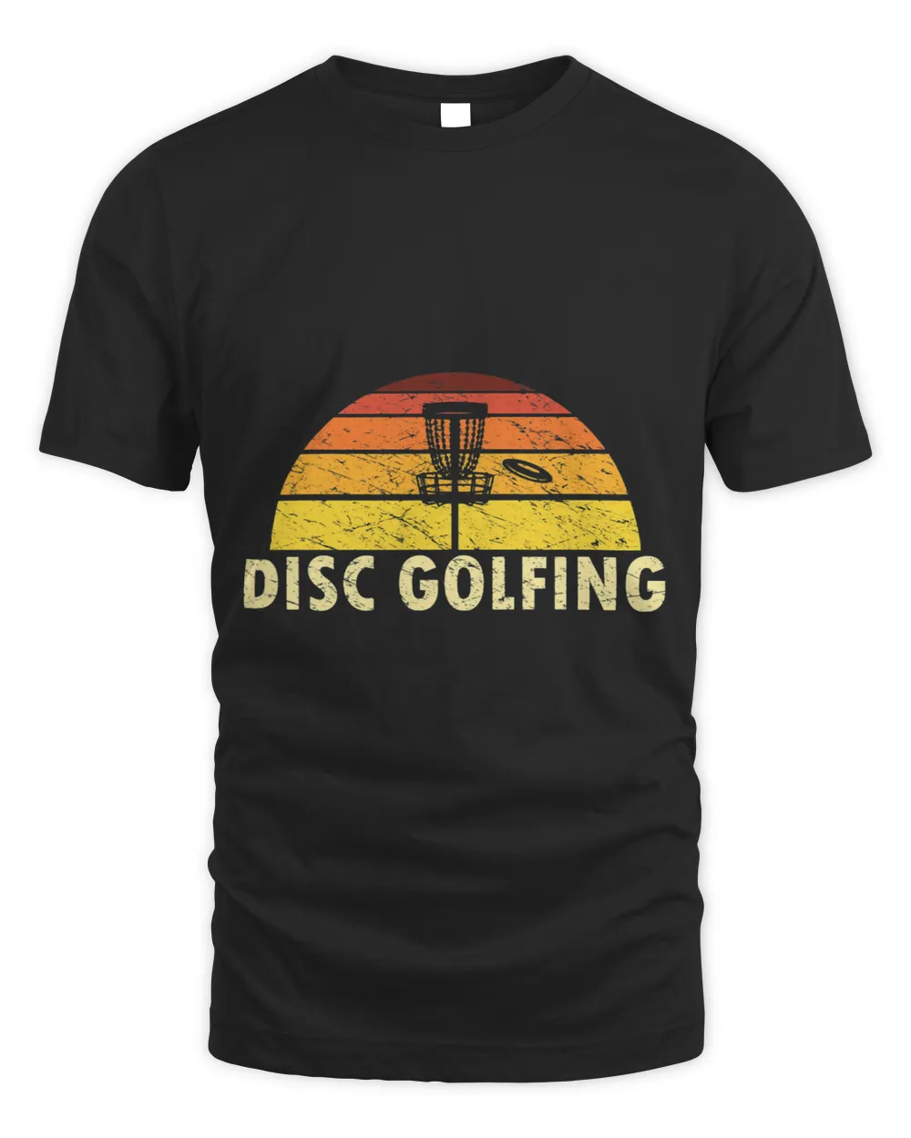 Retro Disc Golfing Discs Disc Golf Basket Disc Golfer