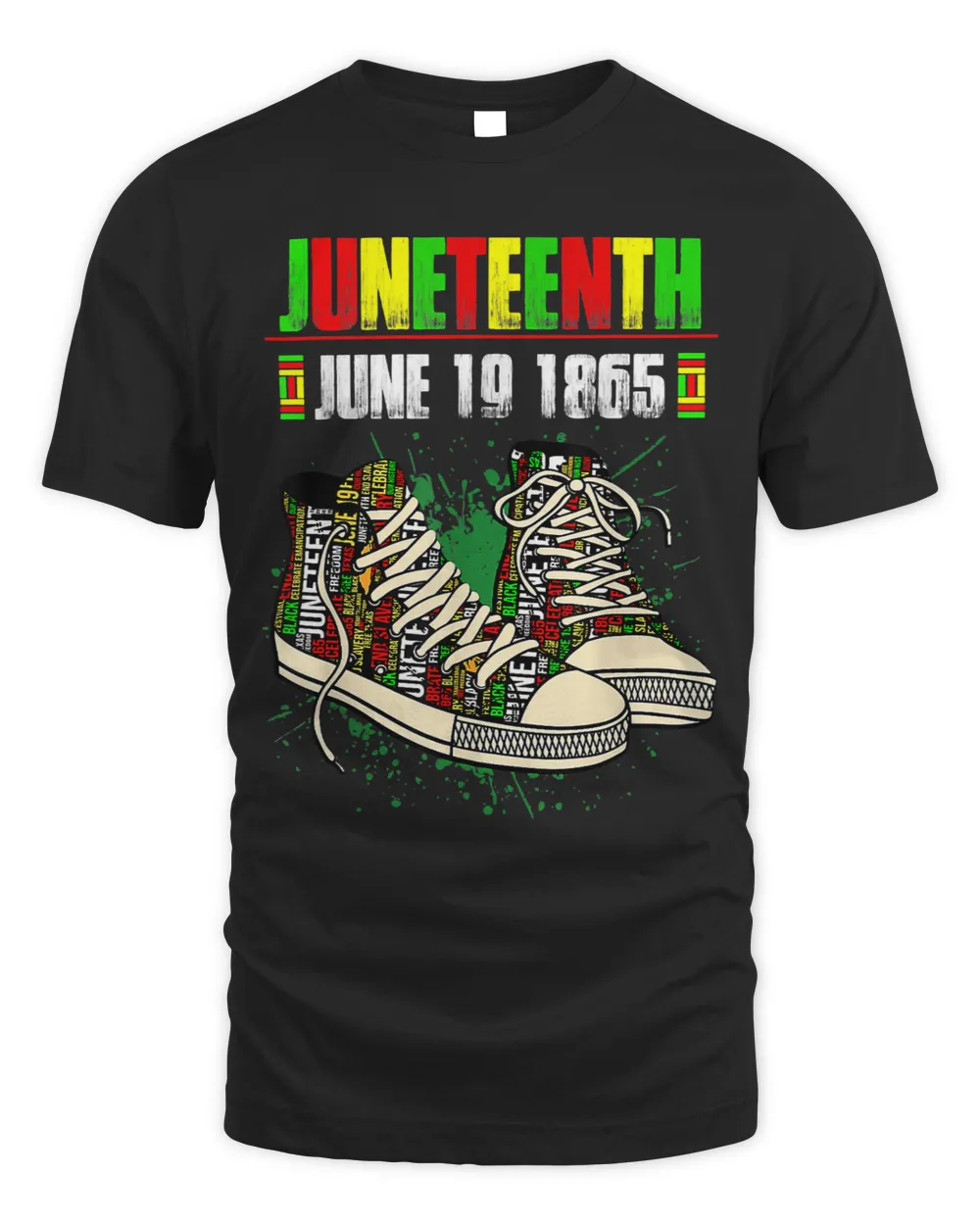 Juneteenth Shoes Black Pride African American Independence