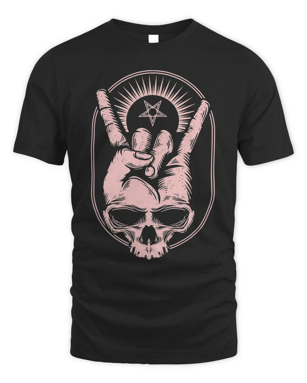 Kawaii Rock and Roll Skull Occult