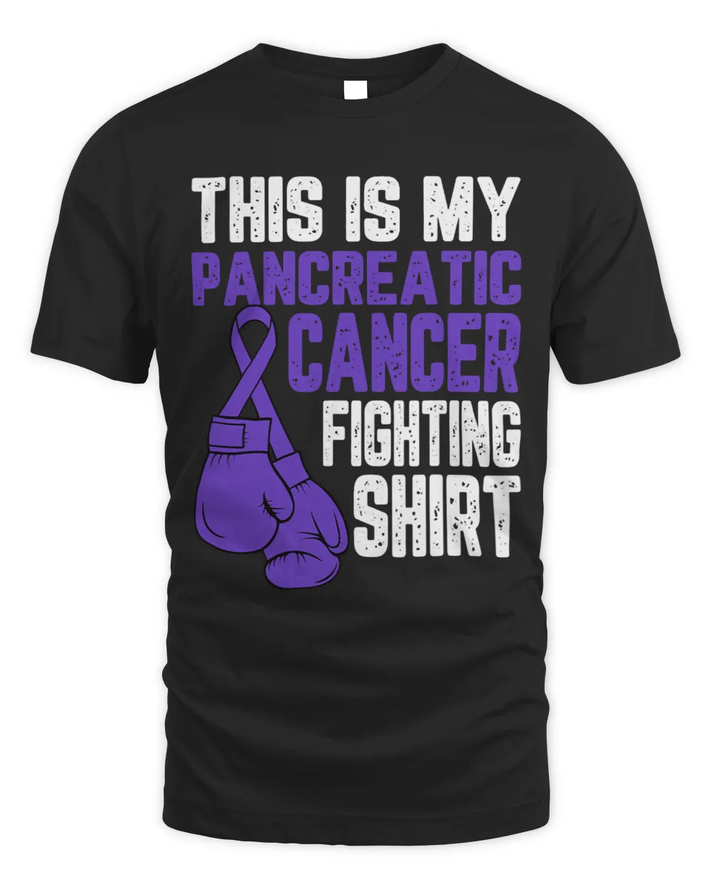 This Is My Pancreatic Cancer Fighting Shirt Boxing Gloves