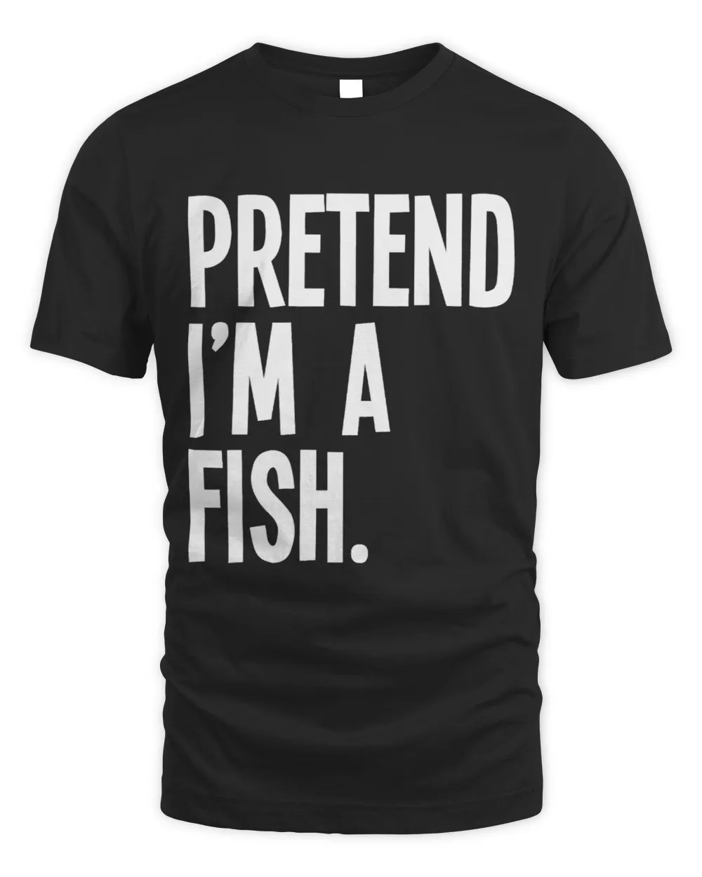 Pretend Im A Fish Funny Halloween Party Costume