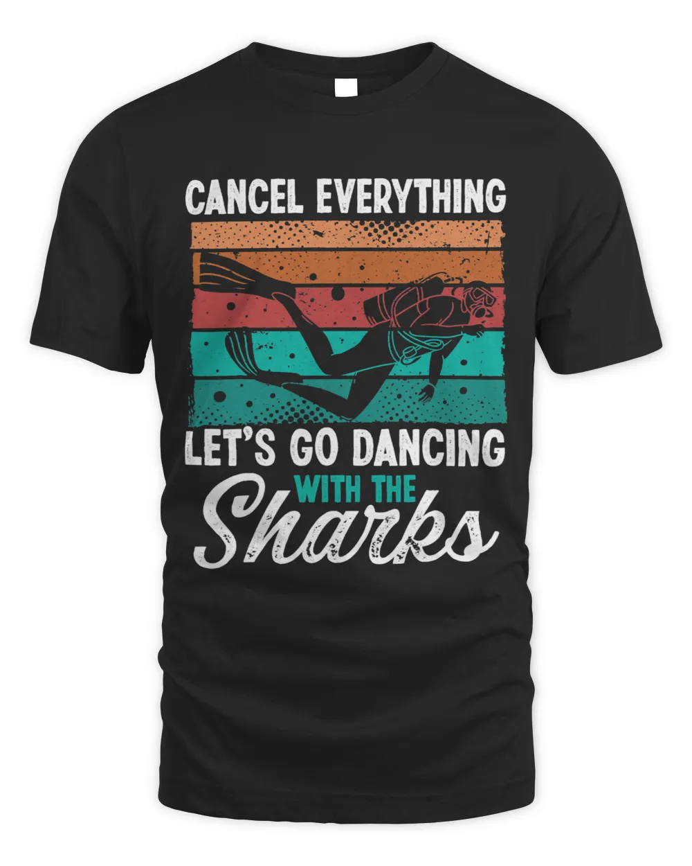 Scuba Diving Snorkeling Dancing with Sharks Scuba Diver