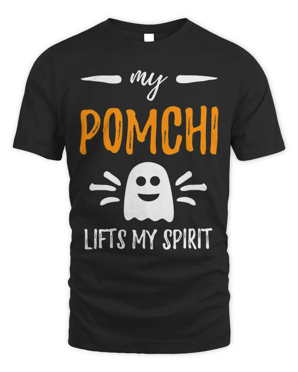 My Pomchi Lifts My Spirit Dog Mom Halloween Gift