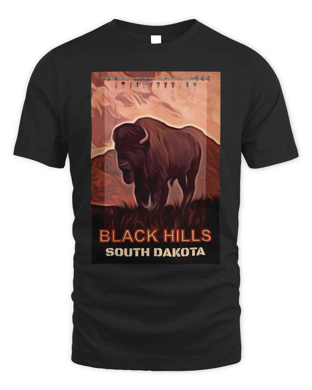 Visit South Dakota Travel Poster See A Buffalo