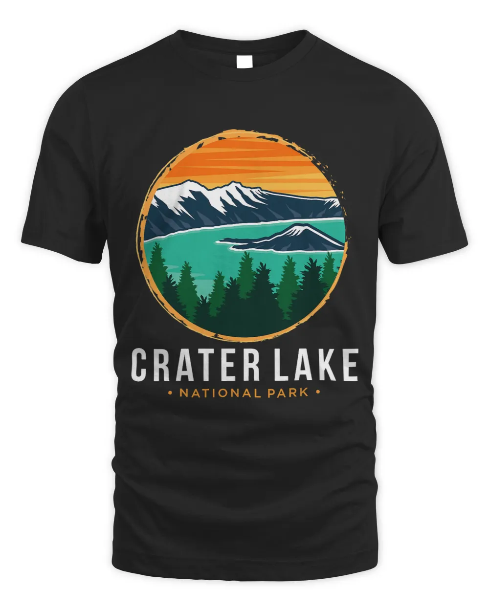 National Park Souvenir Crater Lake Mountain Hiking Nature