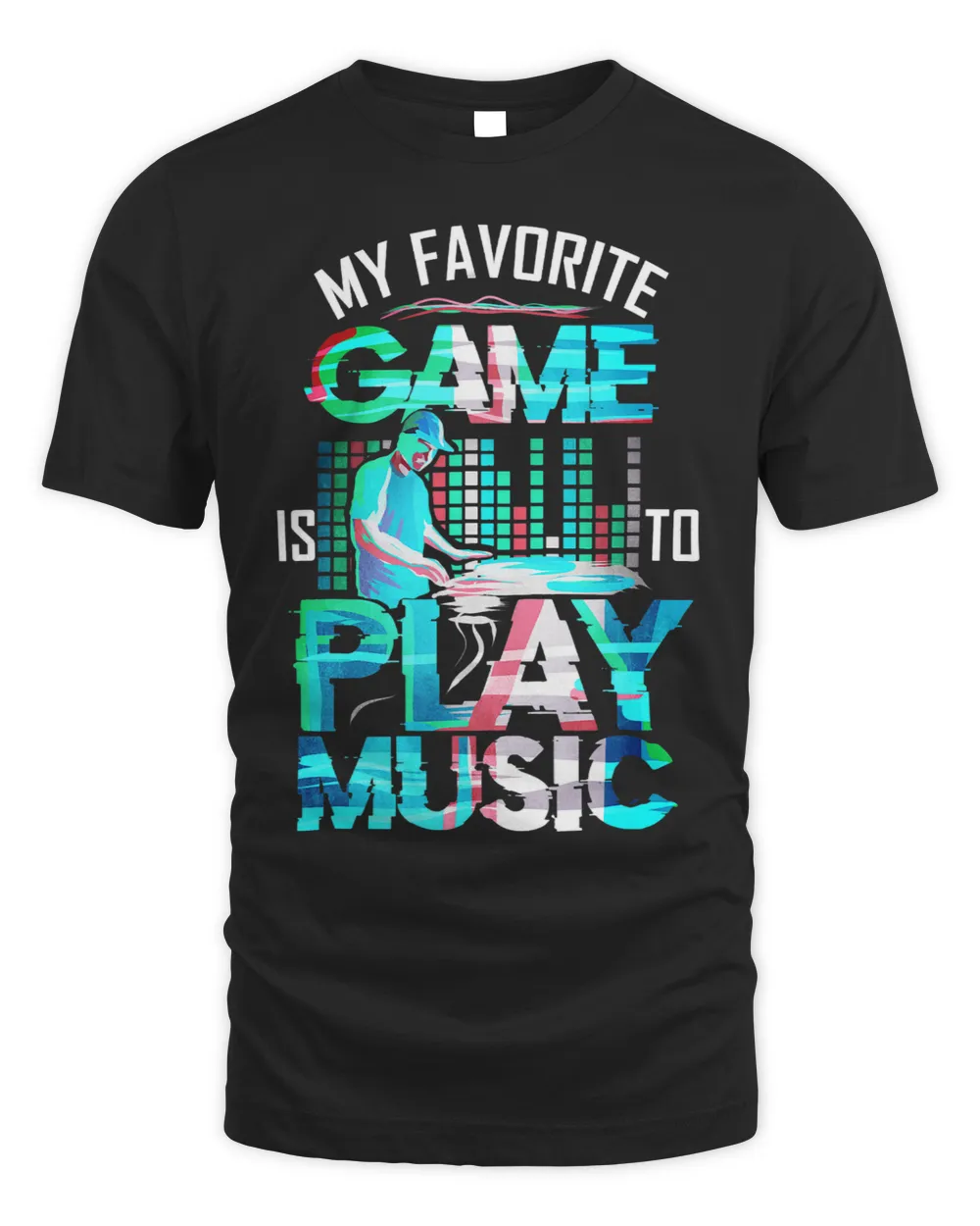 Favorite Game Play Music DJ EDM Rave gamer disc jockey