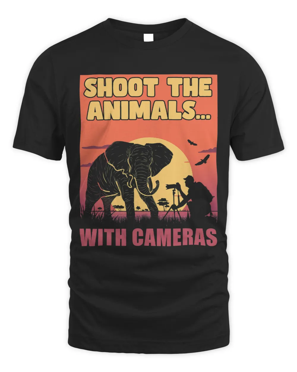 Shoot The Animals… With Cameras Photographer Camera