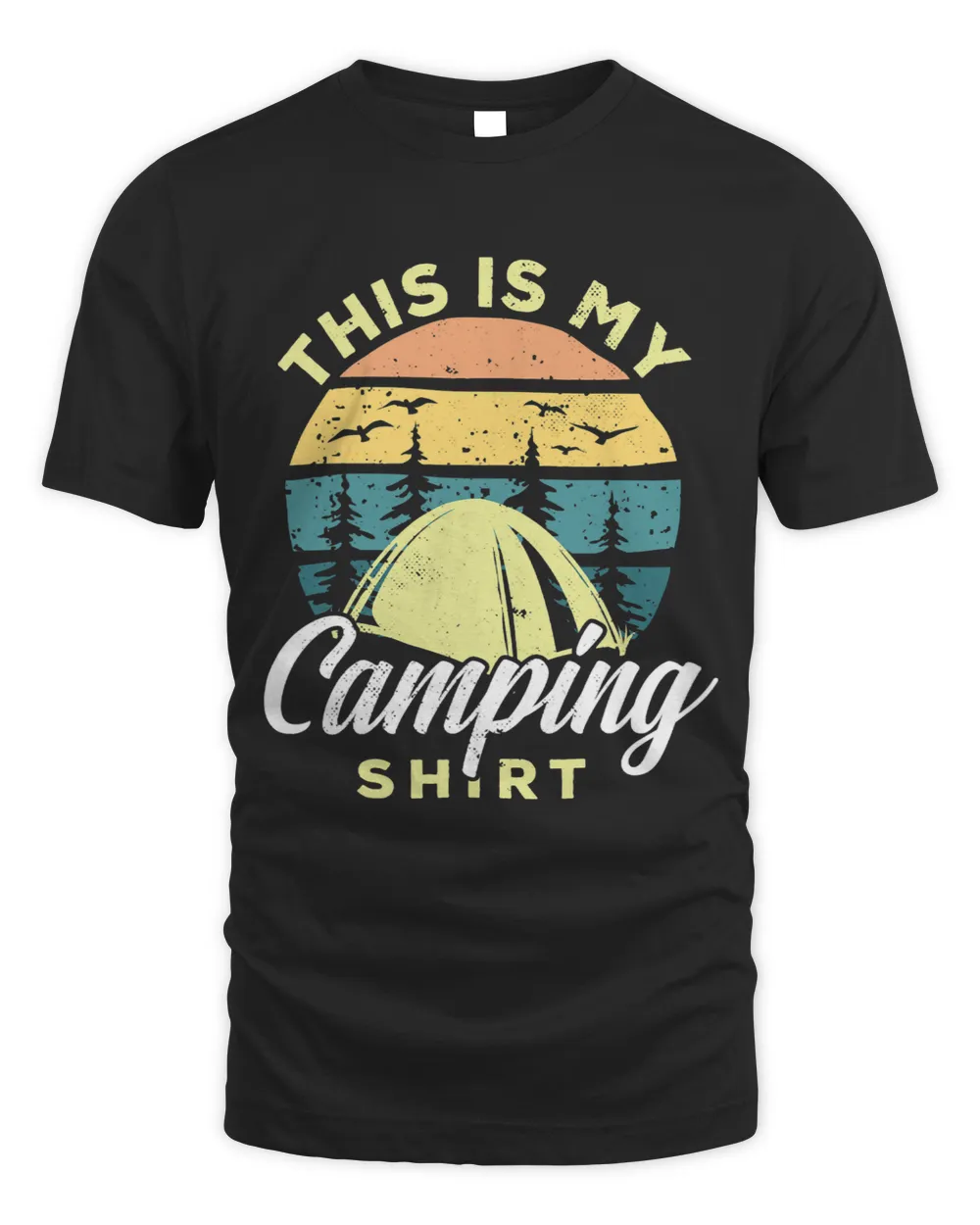 THIS IS MY CAMPING SHIRT funny camping camper