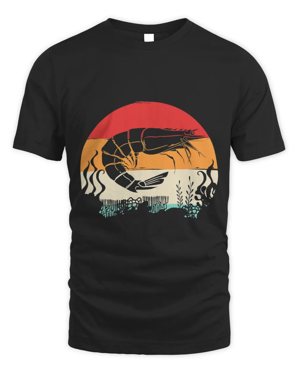 Shrimp Whisperer Unisex Standard T-Shirt black s