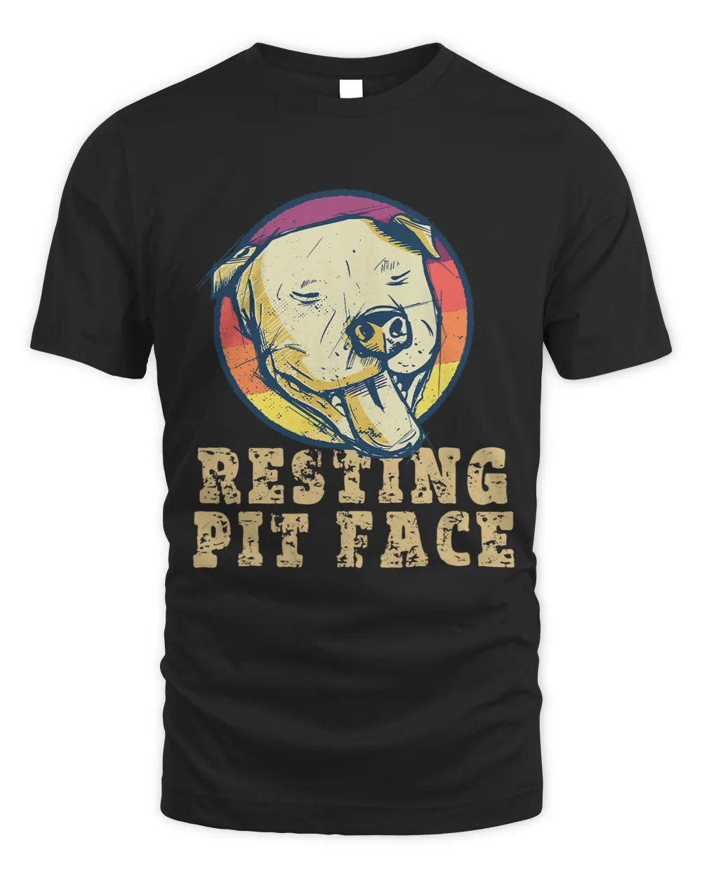 Bully Resting Pit Face Happy Pitbull Dog Lover Pittie Pitbull Dog