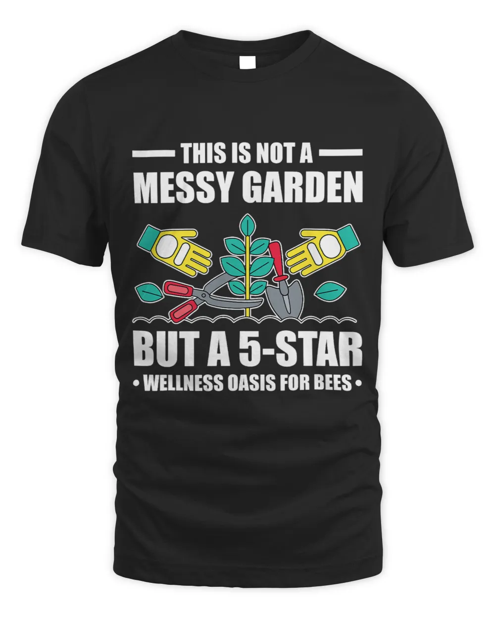 This Is Not A Messy Garden But A 5Star Wellness Oasis Bees