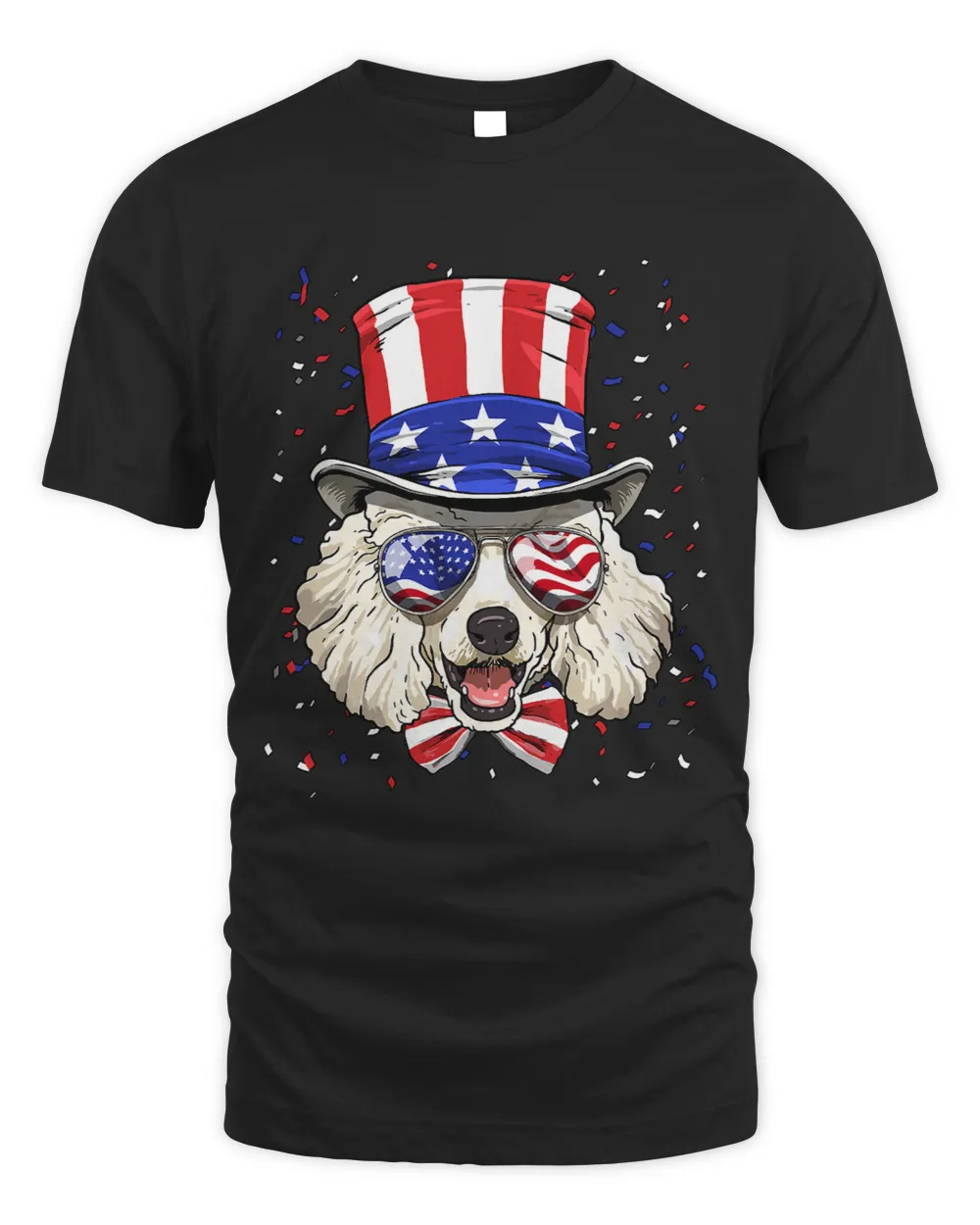 Poodles 4th of July Patriotic Poodle Merica USA Flag Poodle Lover 209 Poodle dog