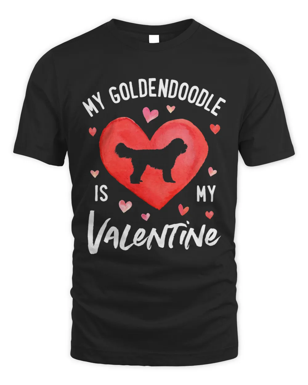 Goldendoodle My Goldendoodle Is My Valentine Valentines Day Doodle Dog 2 Doodle Dog