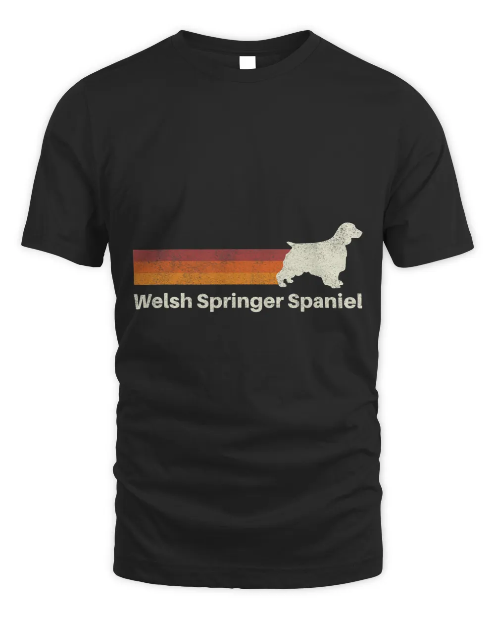 Vintage Welsh Springer Spaniel Retro Mom Dad Dog